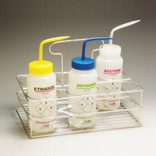 세척병운반대 6홀(Stainless Wire Wash Bottle Carrier)