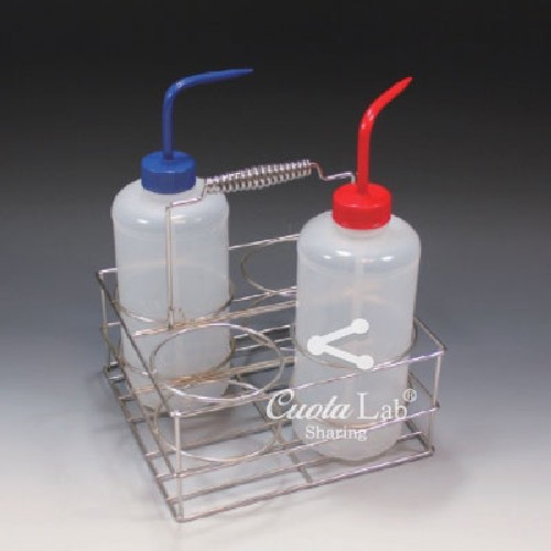 세척병운반대 4홀 (Stainless Wire Wash Bottle Carrier)