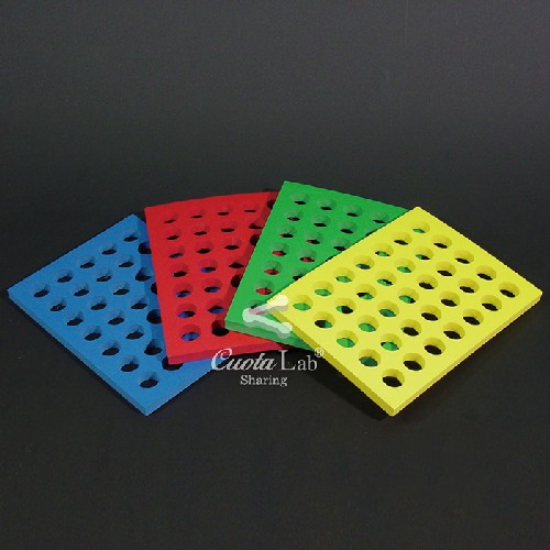 15ml 사각 랙 (15ml FOAM SQUARE TUBE RACK)