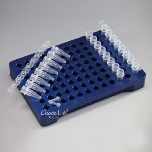 알루미늄 PCR 튜브랙 (Aluminum PCR Tube Rack)
