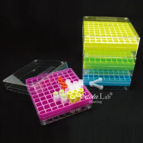 81홀 플라스틱 랙 (81-Well Rack)