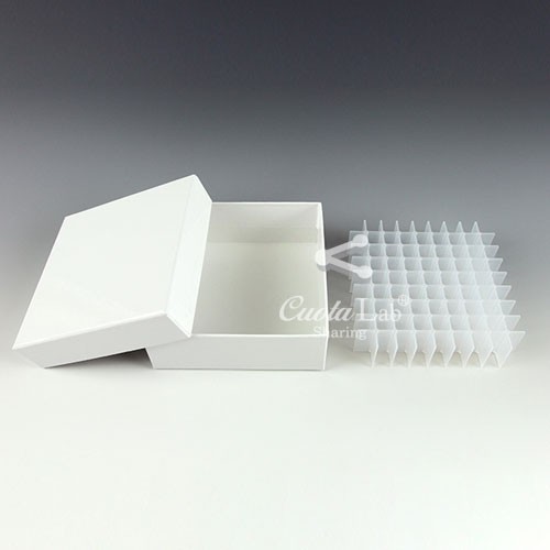 냉동바이알랙 종이 +PP (Cryo Paper Box, PP Drivider)