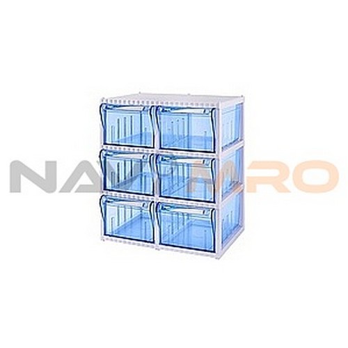 [중앙브레인] 다용도 수납함 (CA510-3) / 규격(가로×세로×높이mm): 300×230×359 / 모델명: CA510-3(투명)