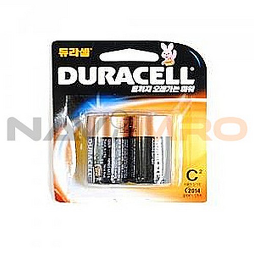 [듀라셀] 알카라인건전지 (C타입)