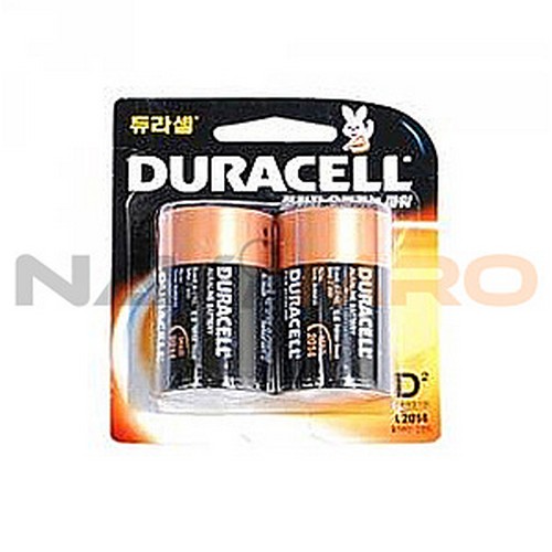 [듀라셀] 알카라인건전지 (D타입)
