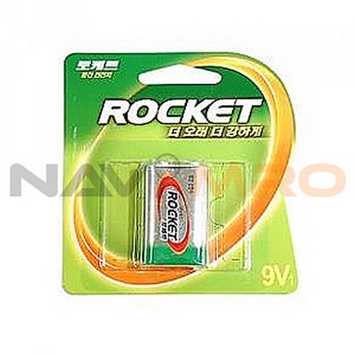 [로케트] 망간건전지 (9V/6F22)