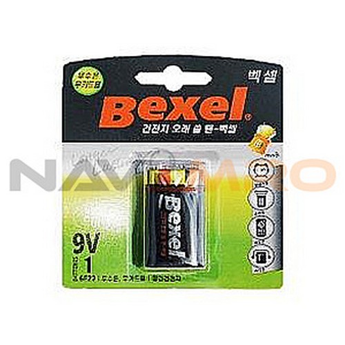 [벡셀] 망간건전지 (9V/6F22)