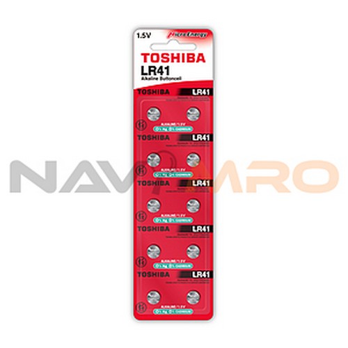 [도시바/TOSHIBA] 알카라인 버튼셀(LR41) / 구분: LR41