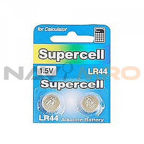 [슈퍼셀/Supercell] 알카라인 버튼셀(LR44) / 구분: LR44