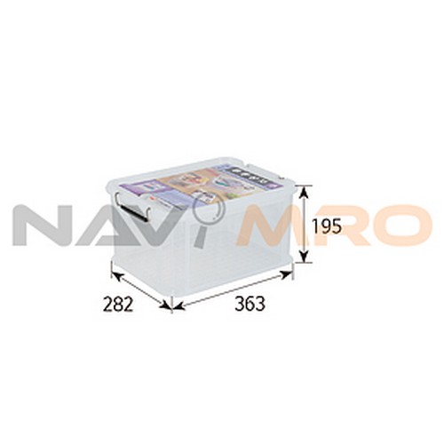 [내쇼날플라스틱/NPC] 투명상자 / 규격(가로×세로×높이mm): 363 X 282 X 195 / 모델명: 투명130