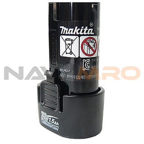 [마끼다/MAKITA] 7.2V 리튬이온 배터리 (Plug 타입) / 전압(V/Ah): 7.2 / 1.5 / 모델명: BL0715, 198003-7