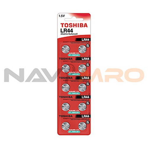 [도시바/TOSHIBA] 알카라인 버튼셀(LR44) / 구분: LR44
