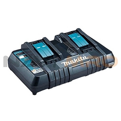 [마끼다/MAKITA] 14.4V~18V 리튬이온 듀얼 급속 충전기 (Slide 타입) / 전압(V): 14.4 ~ 18 / 모델명: DC18RD, 196935-2