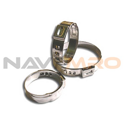 [JIMKOO] 스텝레스 한귀클램프 / 클램프직경(mm): 11.3~13.8 / 모델명: 13.8-706R