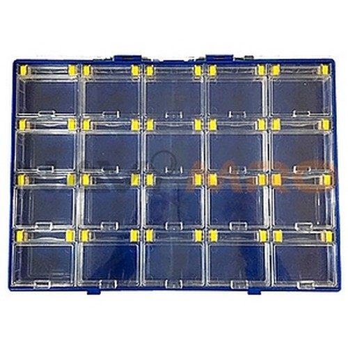 [중앙브레인] SMD칩박스 파일케이스 세트 (CA307-4) / 규격(가로×세로×높이mm): 330 X 244 X 31