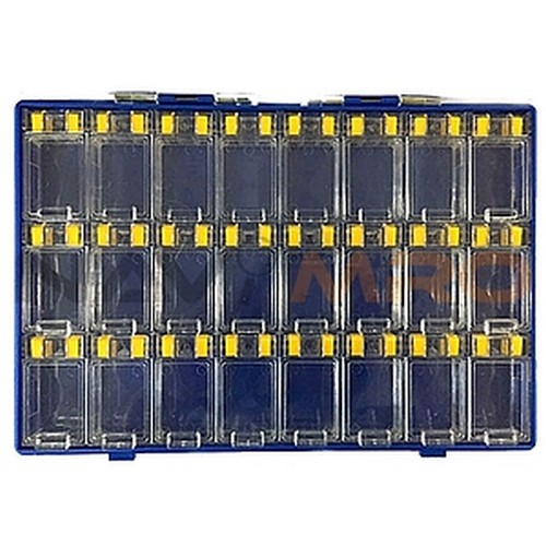 [중앙브레인] SMD칩박스 파일케이스 세트 (CA305-3) / 규격(가로×세로×높이mm): 266 X 188 X 31