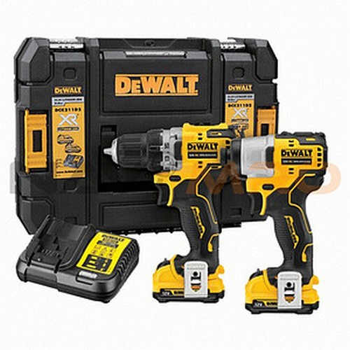 [디월트/DEWALT] 충전 콤보세트 (DCK2110D2) / 전압(V/Ah): 12/2.0 / 모델명: DCK2110D2T