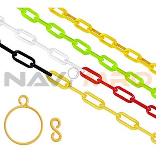 [동광세이프티] 플라스틱 소분 체인 (DM-PC Series) / 체인굵기(mm): 8 / 모델명: DM-PC-D8YE