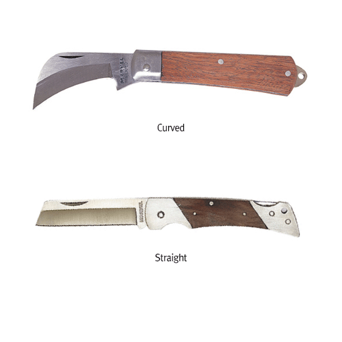 MARVEL® Electrician’s Foldable Knife, Easy-to-Carry Fold type, 110gWith High Carbon Curved & Stainless-steel Straight Cutting Blade, 전공 접이식 칼