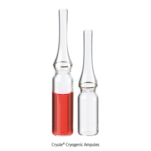 Wheaton® Glass Cryogenic Empty Ampule, Cryule®<br>USP/ASTM, 고급형 냉동앰플/글라스 크리오젠 바이알