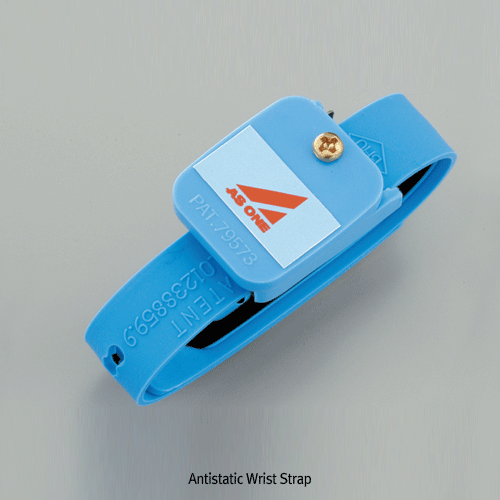 Antistatic Wrist Strap, Cordless-type, 26×35×13mm, 16g<br>With Silicone Rubber Band, 정전기 방지 팔찌, 무선타입