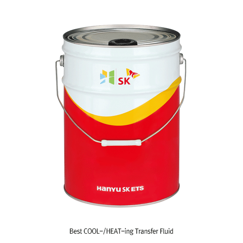 Best COOL-/HEAT-ing Transfer Fluid, Synthetic Silicone Mixture, -40℃+400℃, 20Lit<br>For Low/High-Temp Baths, Clearly Harmless Liquid, 냉매/열매 겸용 실리콘계 합성 열매체유