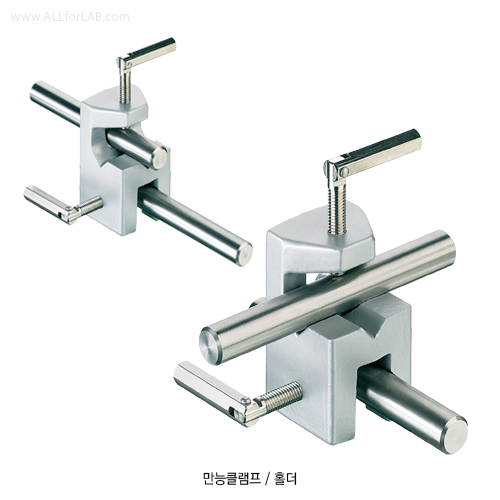 High-grade Universal Connector, Grip Capa. Φ12/13mm<br>With Hinged Screws, <Germany-Made> 만능 클램프/홀더