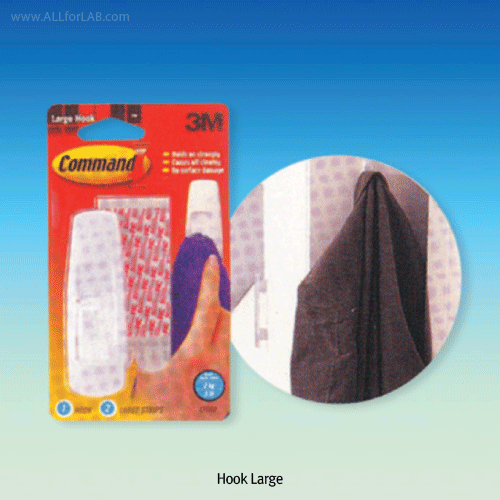 3M® Command® Heavy-duty Hook, Large·Medium·Small Size, 강력 훅, 접착식