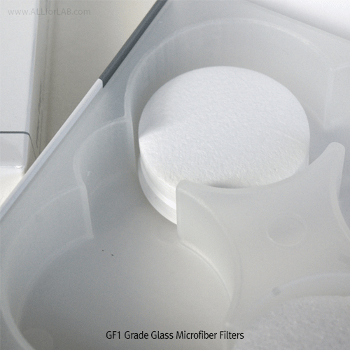 CHMLAB® Quartz Microfiber Filter, Made of Pure Quartz Microfibers, Up to 900℃<br>Heavy Metal Concn.·Pollution Measurement at High Temp., Quality Traceable <br>석영 섬유 필터, 내열성, 내약품성, 대기 오염·중금속 농도 측정