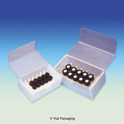 Wheaton® 0.1~10㎖ Multi-use “V”-Vials with Crimp-top & Screw-top, ASTM·USP·ISO<br>Ideal for Small-scale Test, <USA-Made> 다용도 V-바이알