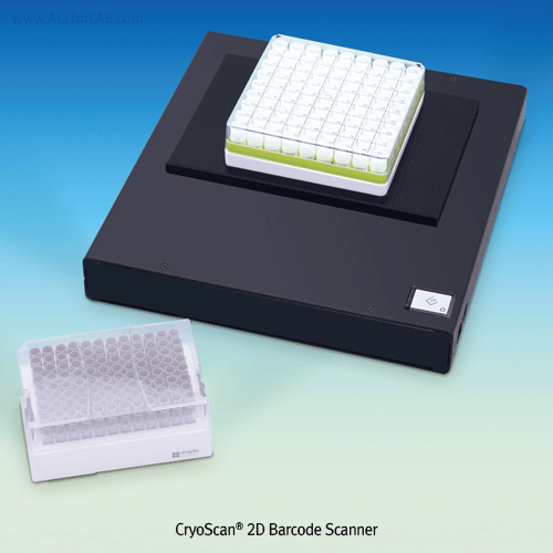 CryoScan® 2D Barcode Scanner Set, with CryoKeep® Software, Simple Management of Sample in Cryovials/Tubes High Compatibility with Various Barcoded Racks, Fast Scanning Speed, 2D 바코드 리더/스캐너 세트, 소프트웨어 포함