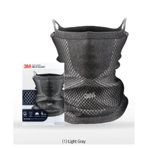 3M® Neck Guard for 4-Seasons, Ear-loop Type, Breathable, Free SizeIdeal for Outdoor and Industry, High UV Protection, Anti Bacterial, Excellent Elasticity, 넥가드, 사계절용