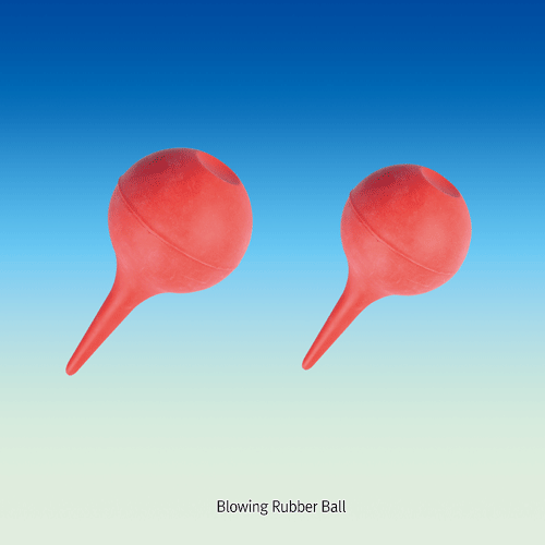 Blowing Rubber Ball, Φ45~60mm, 블로잉 볼