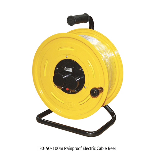 30·50·100m 산업용 방우 전선릴, 누전/과부하 차단형, Rainproof Electric Cable Reel