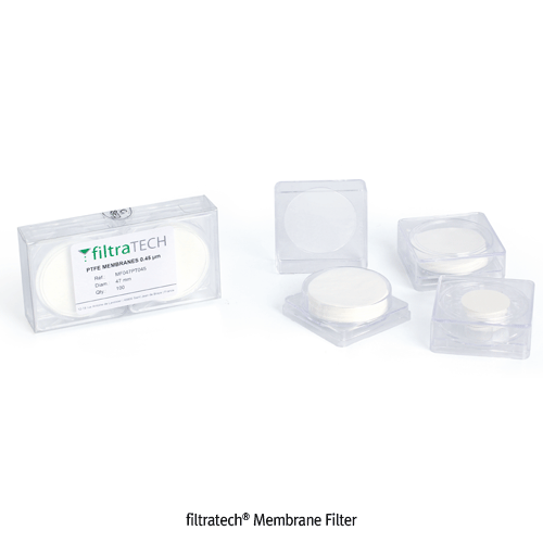 filtratech® Membrane Filter, for MicrofiltrationMade of Polymers, <France-made>, 멤브레인 필터