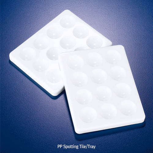 Azlon® 12 Cavities PP Spotting Tile/Tray, for Assay, <UK-made>