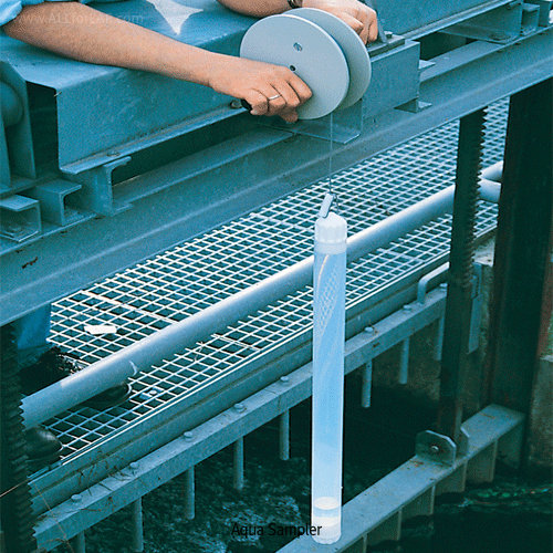 Burkle® Aqua Sampler, without Cable, Anti Adhesive Surface, 350 & 700㎖, Φ46 mmFor Ground Water, Control Openings to Φ50.8mm, without Cable, L400 & 760 mm, 지하수용 샘플러