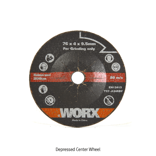 옵세트/연마석, Depressed Center Wheel