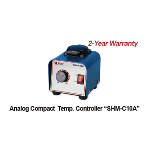 SciLab® Analog Compact Temp Controller “SHM-C10A”, up to 1.2kW, for All-Purpose Heating Instruments With Solid State, Proportional Voltage Power Control(5~100%), 아날로그 온도 조절기