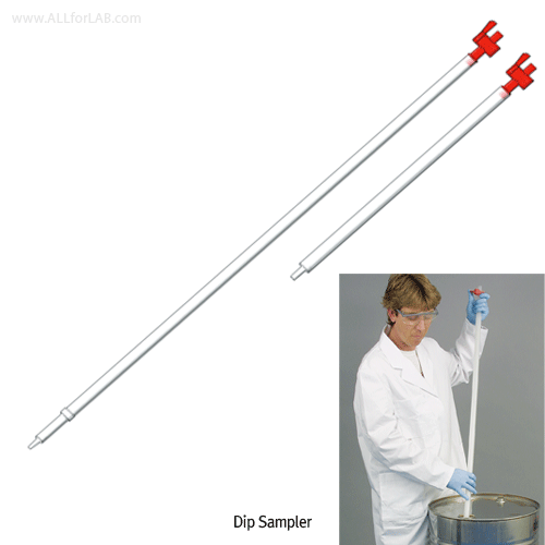 Burkle® PP Dip Sampler, Transparent, Φ22mm, Extendable Up-to 200cm  Ideal for Liquid, All Layer and Point Sampling Possible, <Germany-Made> PP 액상시료 샘플러
