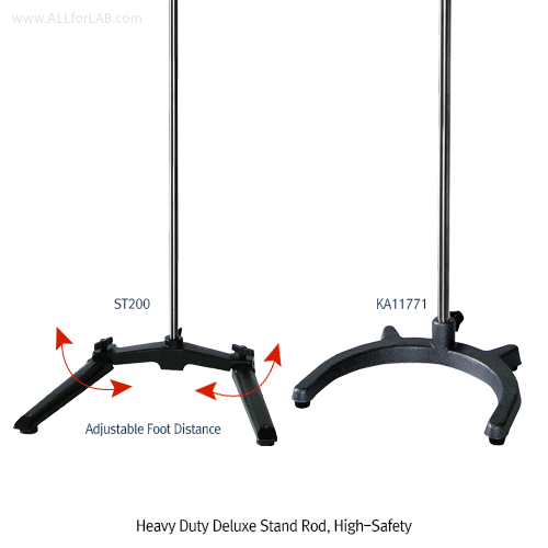 DAIHAN® Heavy Duty Safety Stand, High Safety, with Stainless-steel Rod Φ23mm Ideal for the Stand of Overhead Stirrers