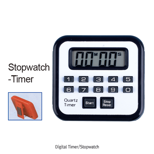 ETL® Digital Timer/Stopwatch, 100min 39sec, 1sec~99min 99sec With Count-Up/Down, 타이머/스탑워치