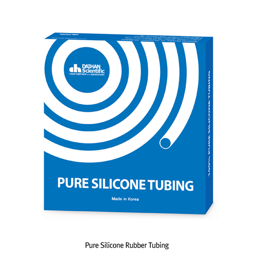 DAIHAN® Pure Silicone Rubber Tubing, Neutral Clear, id Φ1.5~Φ18mm With High-Flexible, Transparent, -40°C+200°C, 실리콘 튜빙