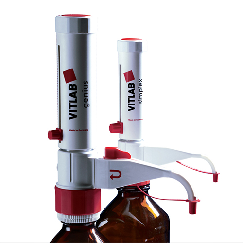 [ Vitlab ] 표준형정밀분주기 SIMFLEX 2 Bottle Top Dispenser 0.2ml~100ml