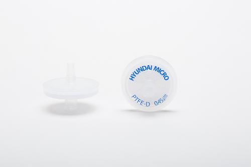 시린지필터(Syringe Filter) 소수성 PTFE-D(Polytetrafluoethylene) Made in Korea