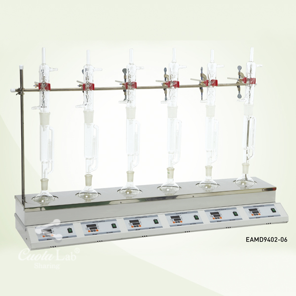 EAMD형 속슬렛 추출장치 히팅맨틀 온도조절기 3구, 6구 (Heating mantles for extraction apparatus)