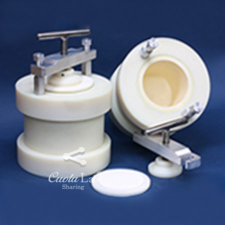 알루미나포트, 볼밀용 분쇄 (Alumina Jar - Al2O3 99.8%) CU-ALJ