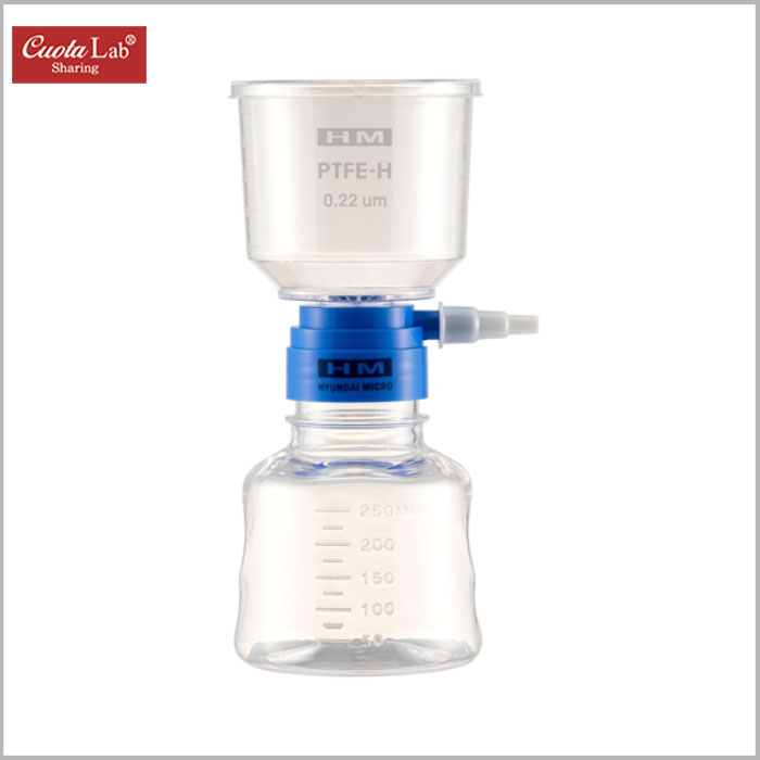 [HM] 바틀탑 필터 CA (Bottle Top Filter, Upper, CA), 진공필터,105047,105048
