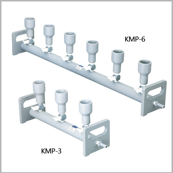 [Advantec] 매니폴드 Manifolds, 3-Branch, 6-Branch (KMP-3, KMP-6)