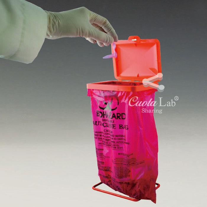 [Bel-Art] 탁상용 멸균 비닐백 Poxygrid Bench-Top Biohazard Bag Holder Kit